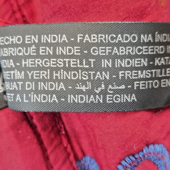 Zara Blogger Oversized Quilted Embroidered Patchwork Kimono Jacket Women's Small - Picture 12 of 14